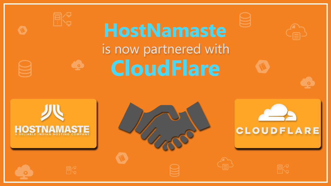 HostNamaste is now Partnered with CloudFlare