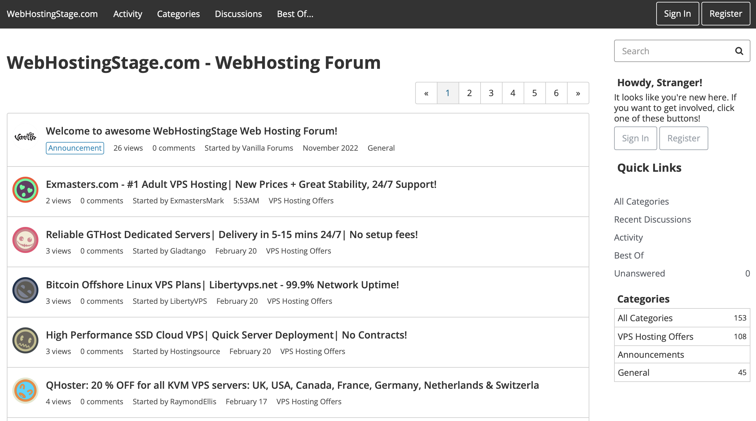 WebHostingStage (WHS) - Top 10 Web Hosting Forums – HostNamaste