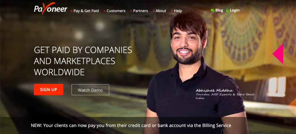 Top 10 Payment Gateways for Hosting Providers - Who is the Best For Your Business? 15 Payoneer - Top 10 Payment Gateways for Hosting Providers - HostNamaste