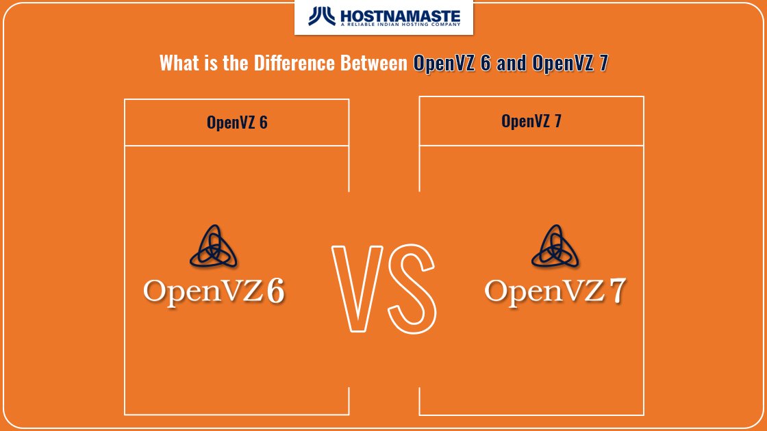 What is the Difference Between OpenVZ 6 and OpenVZ 7 - HostNamaste