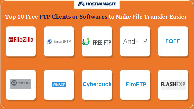 Top 10 Free FTP Clients or Softwares to Make File Transfer Easier - HostNamaste