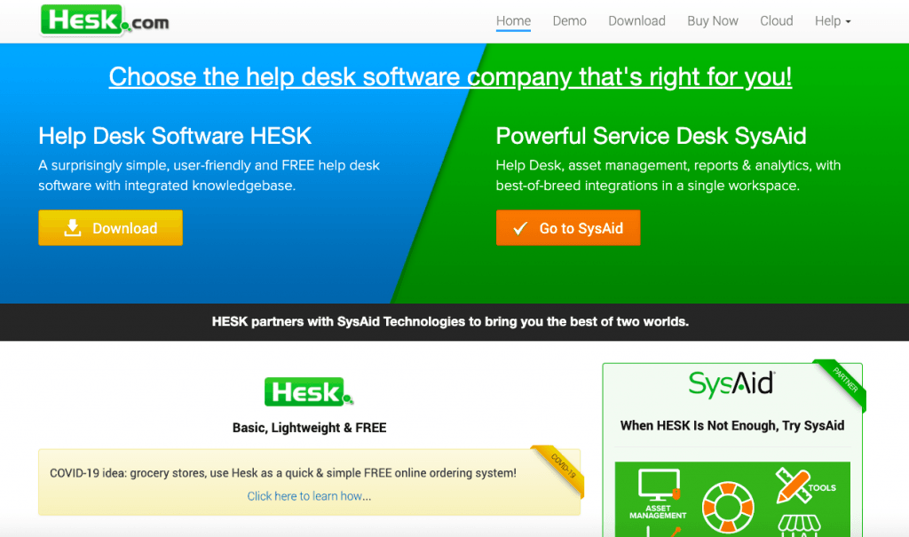 Top 10 Free Open Source HelpDesks and Ticketing Softwares | Pros Cons & Demo - HostNamaste.com 12 Hesk - Top 10 Free Open Source HelpDesks and Ticketing Softwares - HostNamaste