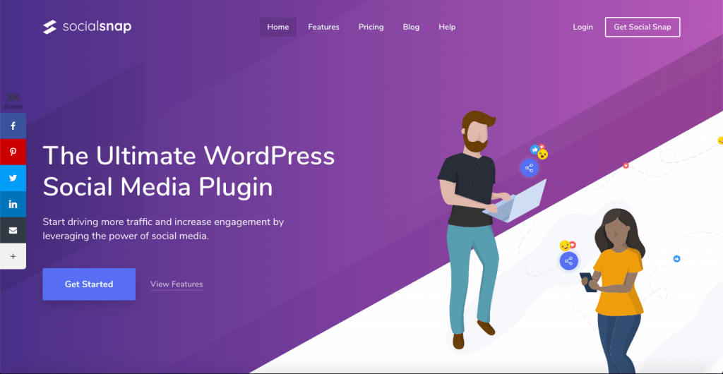 The Top 10 WordPress Plugins for Your Blog in 2025 - HostNamaste.com 8 SocialSnap - The Top 10 WordPress Plugins for Your Blog - HostNamaste