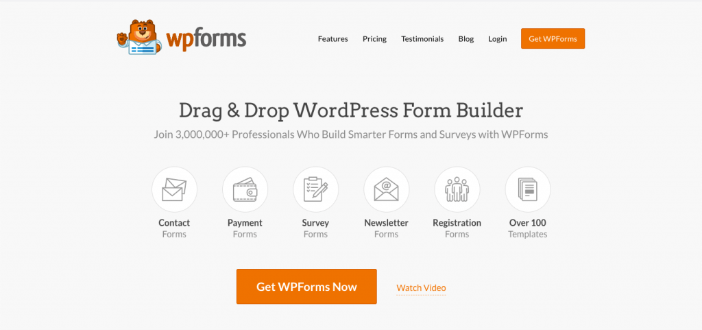 WPForms - The Top 10 WordPress Plugins for Your Blog - HostNamaste