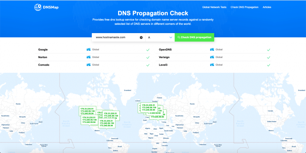 DNSMap – Top 10 DNS Monitoring Tools Checker LookUp and Propagation Tools – HostNamaste