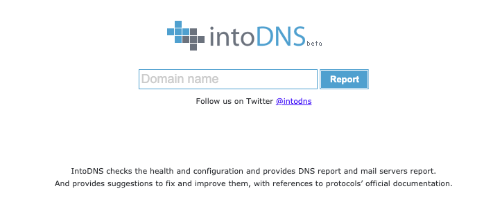 IntoDNS - Top 10 DNS Monitoring Tools Checker LookUp and Propagation Tools - HostNamaste