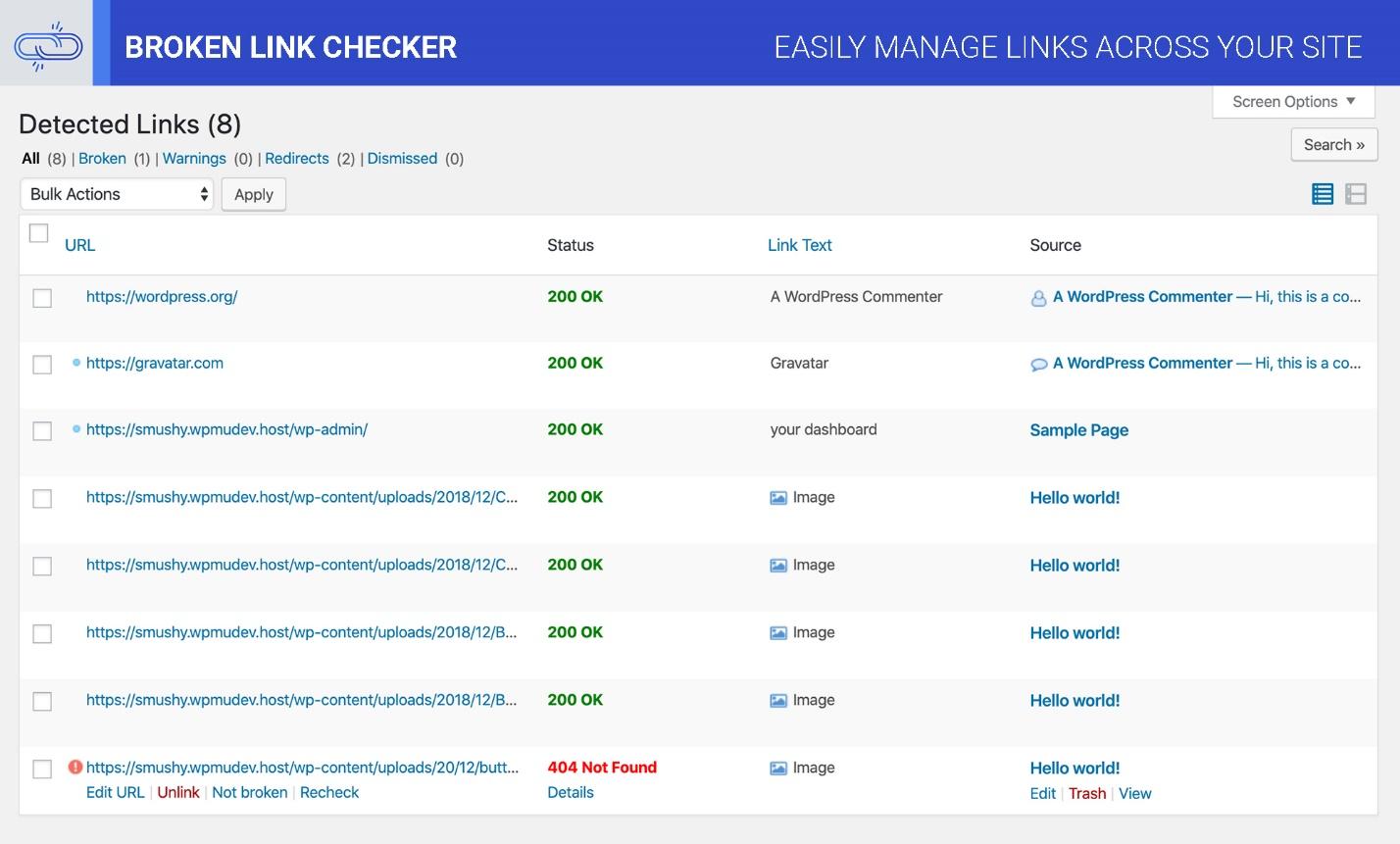 Broken Link Checker – Top 10 Essential WordPress Plugins for Writers and Writing – HostNamaste