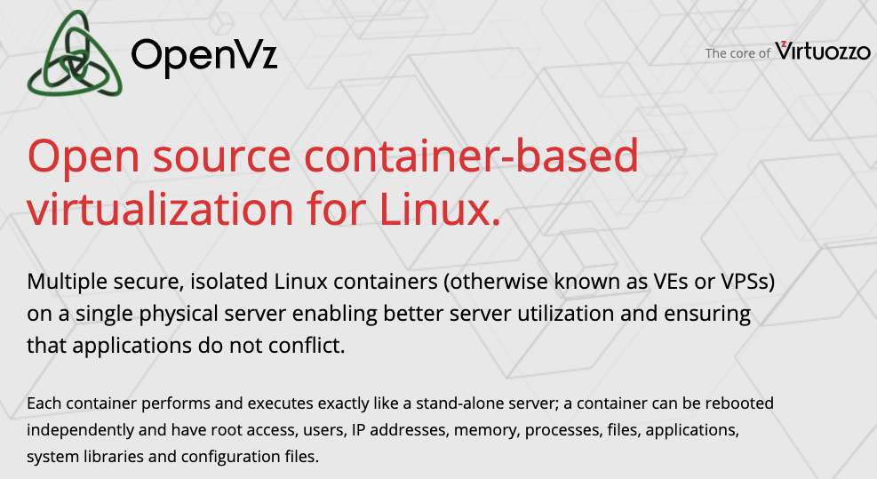 What is OpenVZ Virtualization? – All You Need to Know about the OpenVZ Virtualization – HostNamaste.com 5 What is OpenVZ Virtualization? – All You Need to Know about the OpenVZ Virtualization – HostNamaste