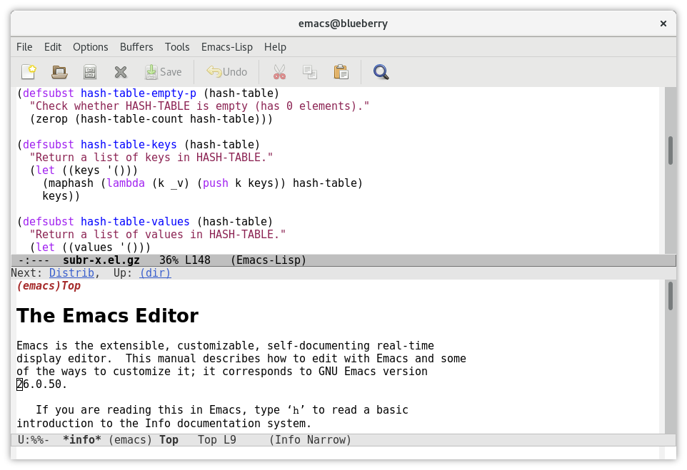 GNU EMACS Editor – Top 10 Best Linux Text Editors – HostNamaste