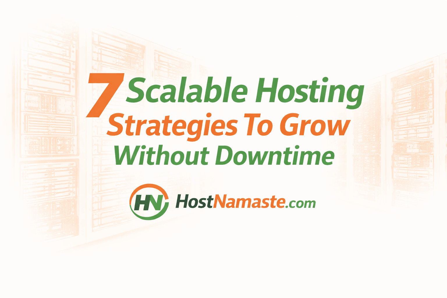 7 Scalable Hosting Strategies To Grow Without Downtime – HostNamaste.com