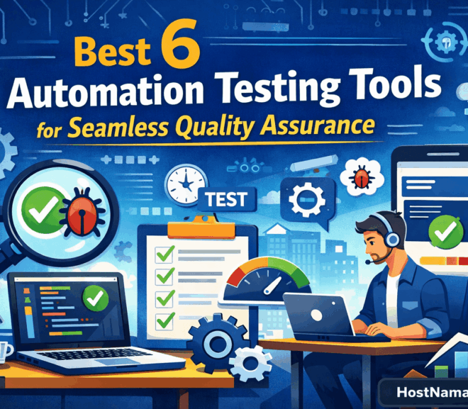 Best 6 Automation Testing Tools for Seamless Quality Assurance
