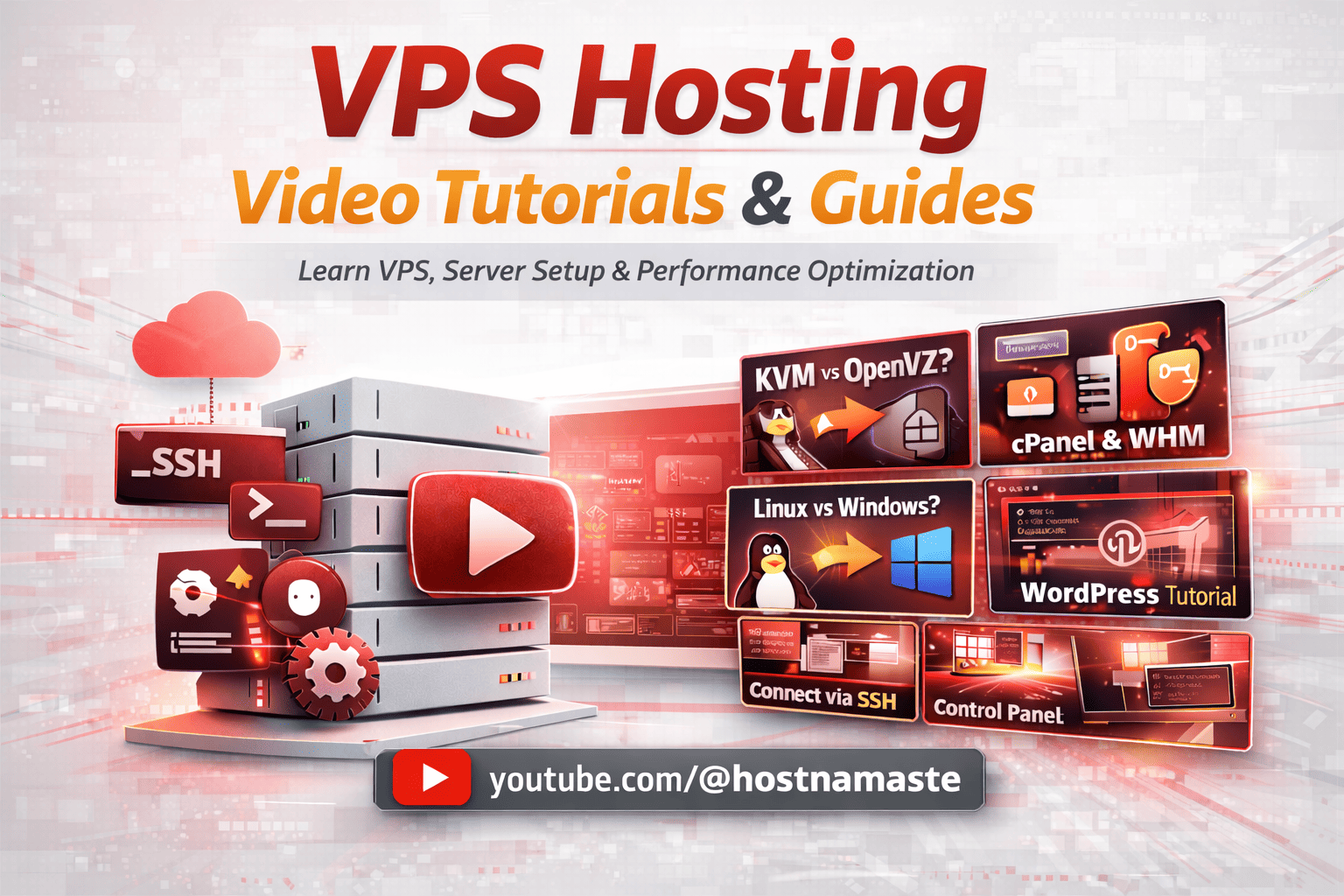 VPS Hosting Video Tutorials and Guides - HostNamaste.com 