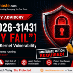 Critical Linux Kernel Vulnerability CVE-2026-31431 (“Copy Fail”) – Immediate Action Required | HostNamaste.com