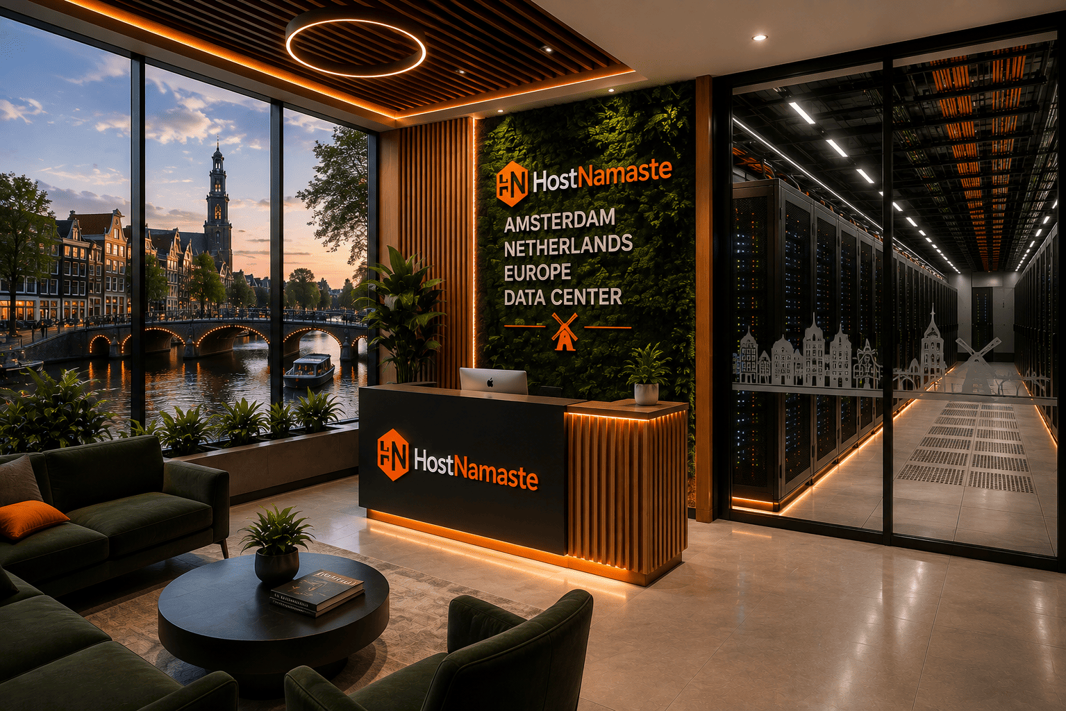 HostNamaste Amsterdam Data Center