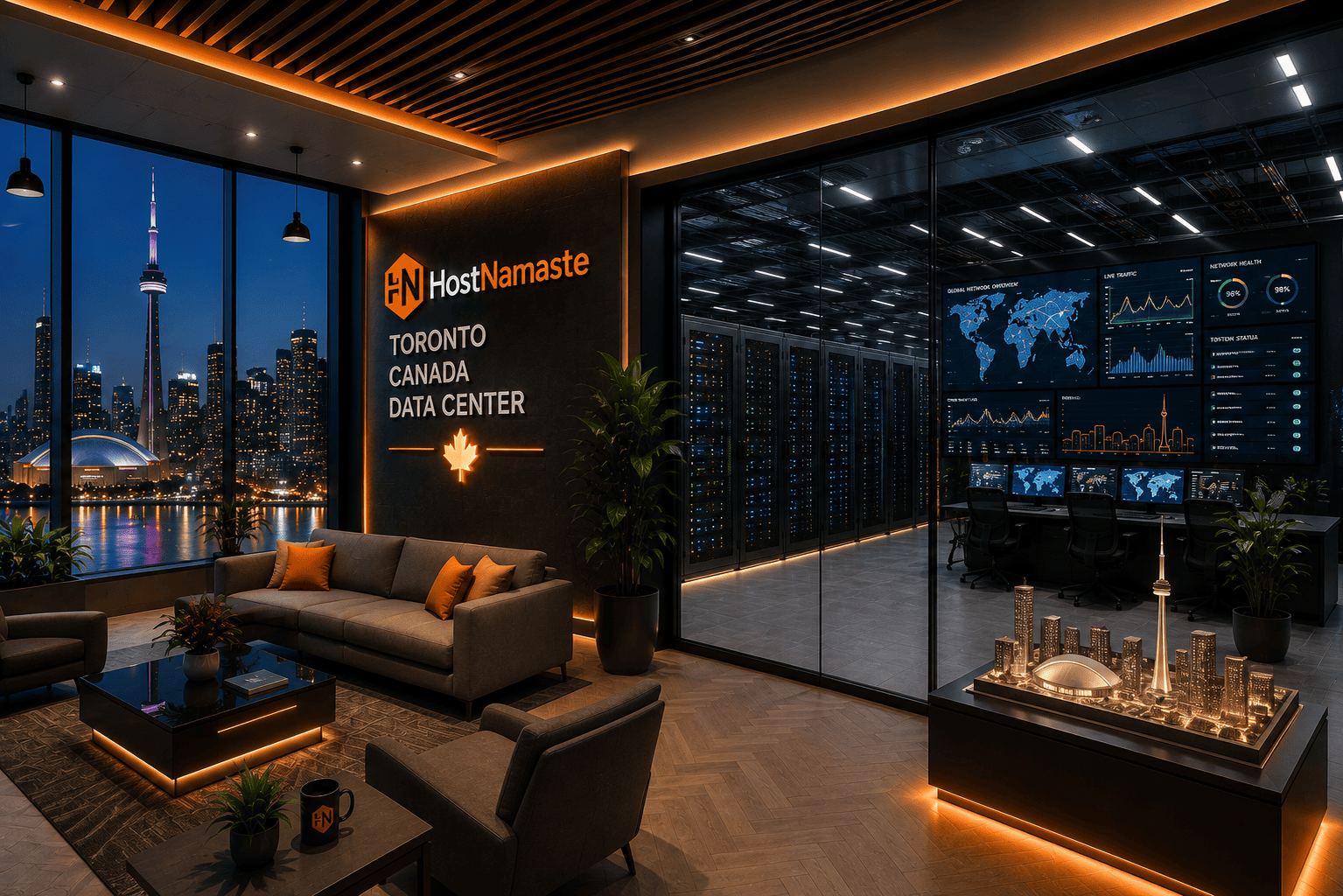 HostNamaste Toronto Data Center