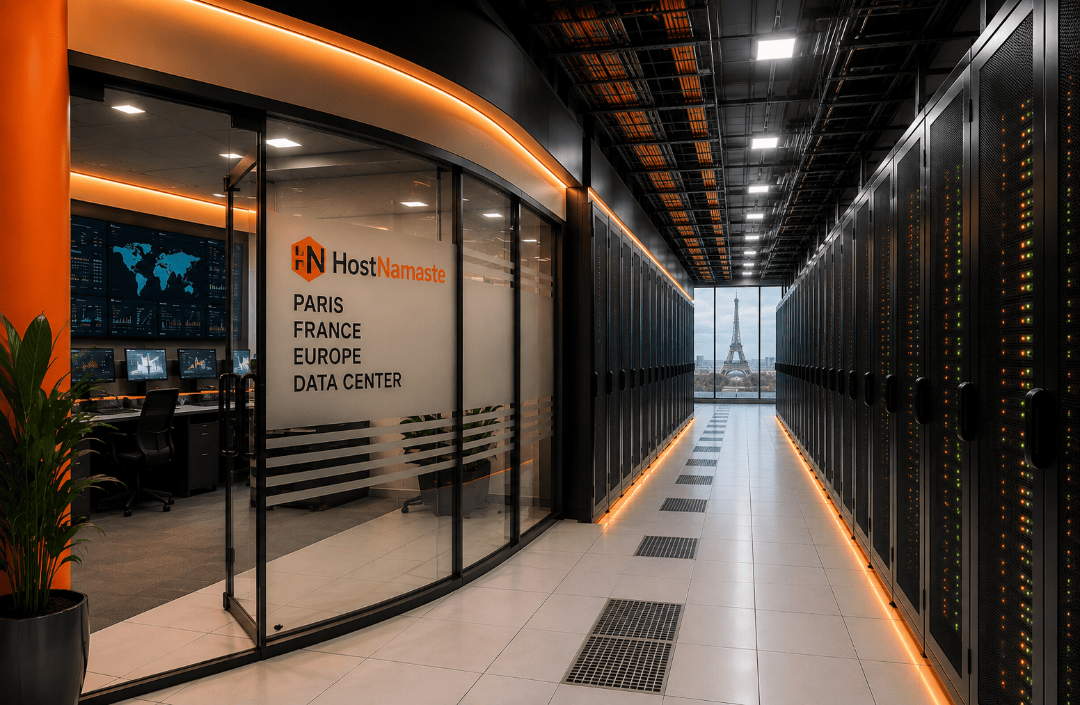 HostNamaste Paris Data Center