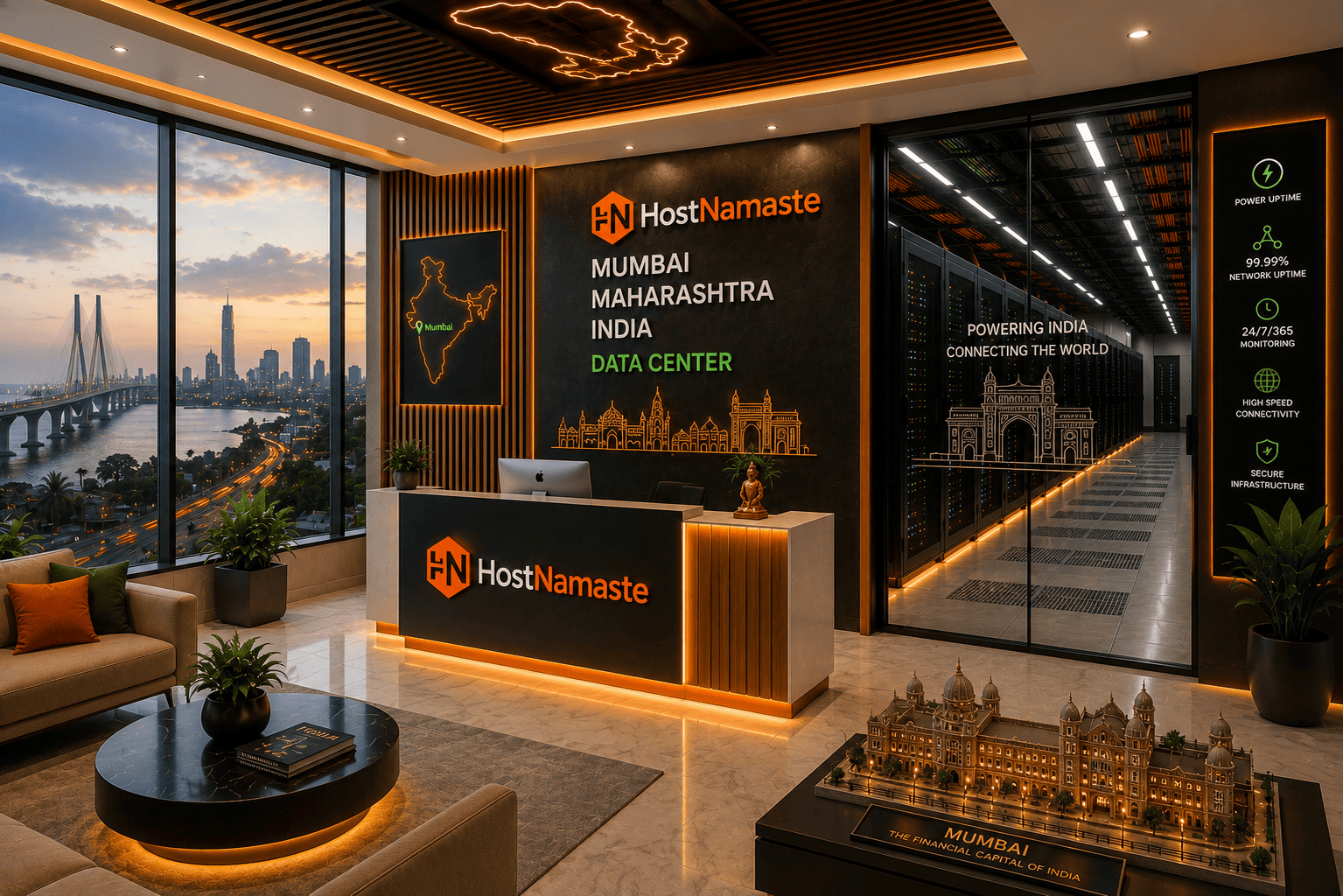 HostNamaste Mumbai Data Center