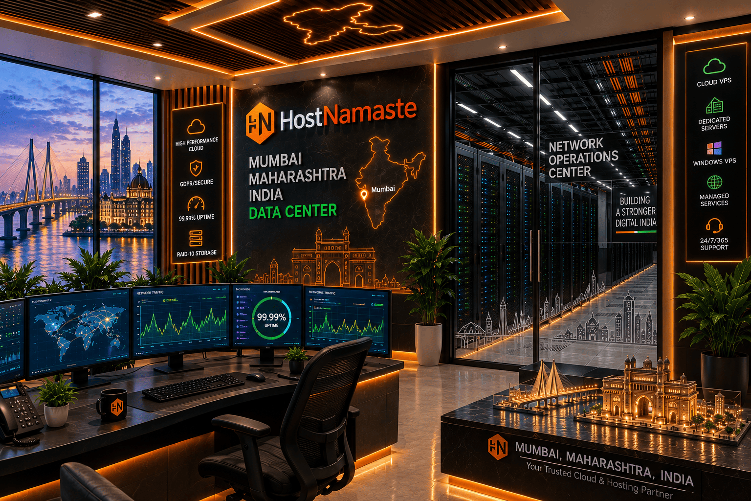 Mumbai Datacenter HostNamaste