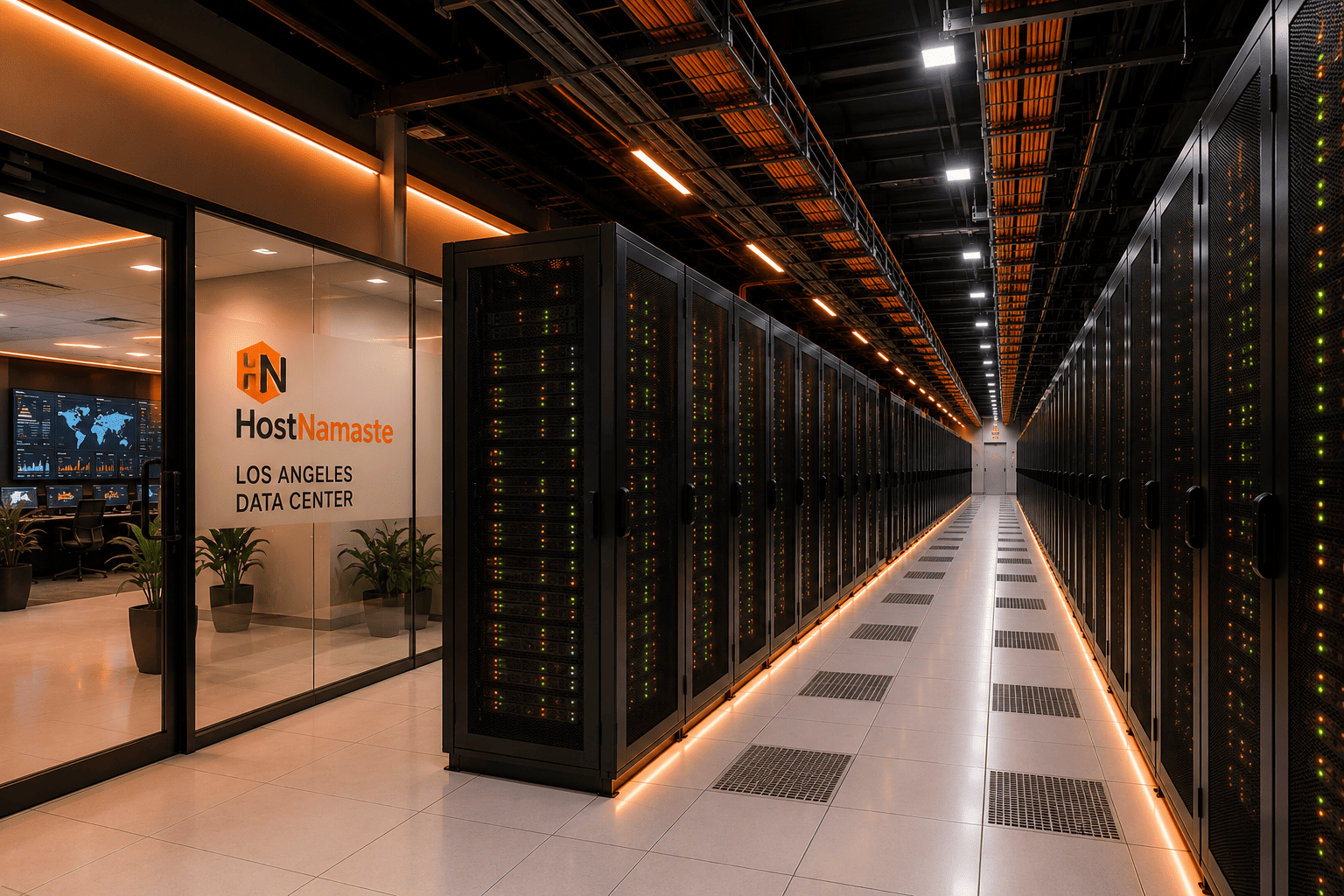 HostNamaste West 7 Center Los Angeles Data Center