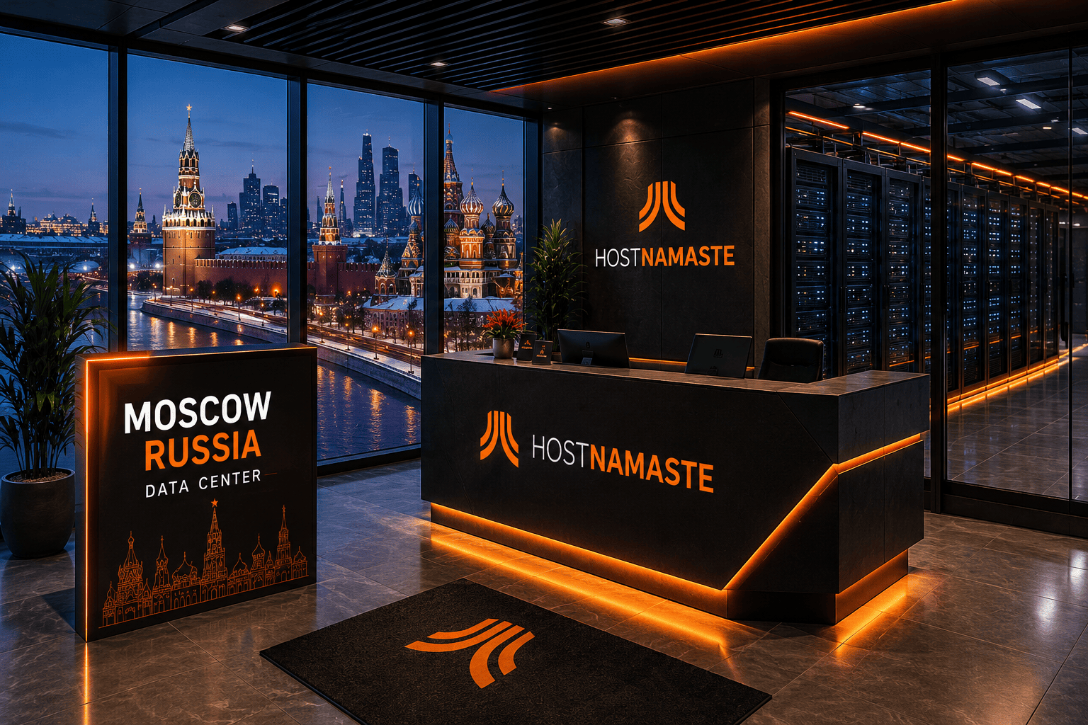 HostNamaste Moscow Data Center