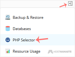 Plesk-CL-PHP-Selector-menu.gif
